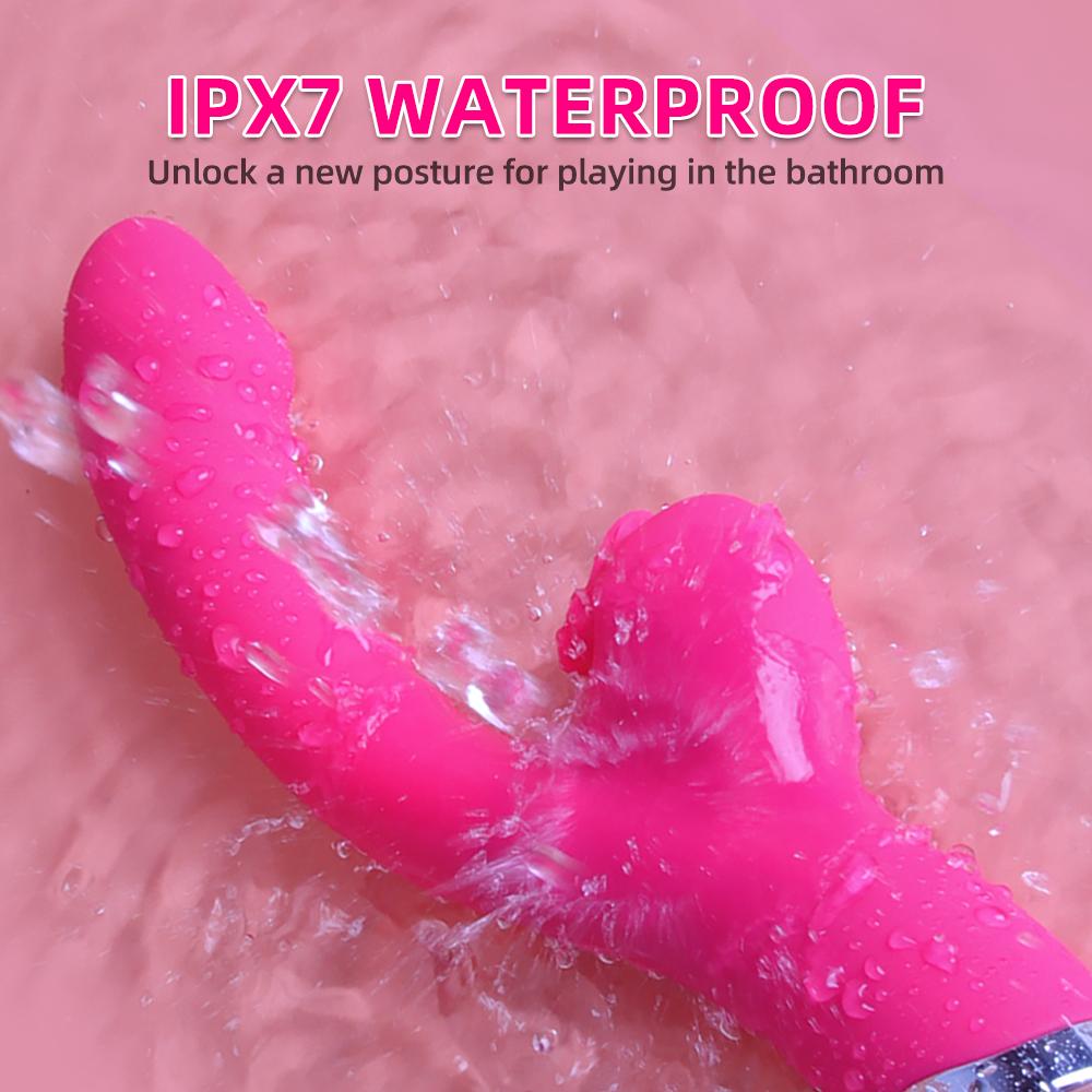 APP 2in1 Women Vibrator Tongue Licking Clitoris Stimulator Vaginal G-Spot Powerful Vibration Dildo Suction Cup Adult Female Sex Toys