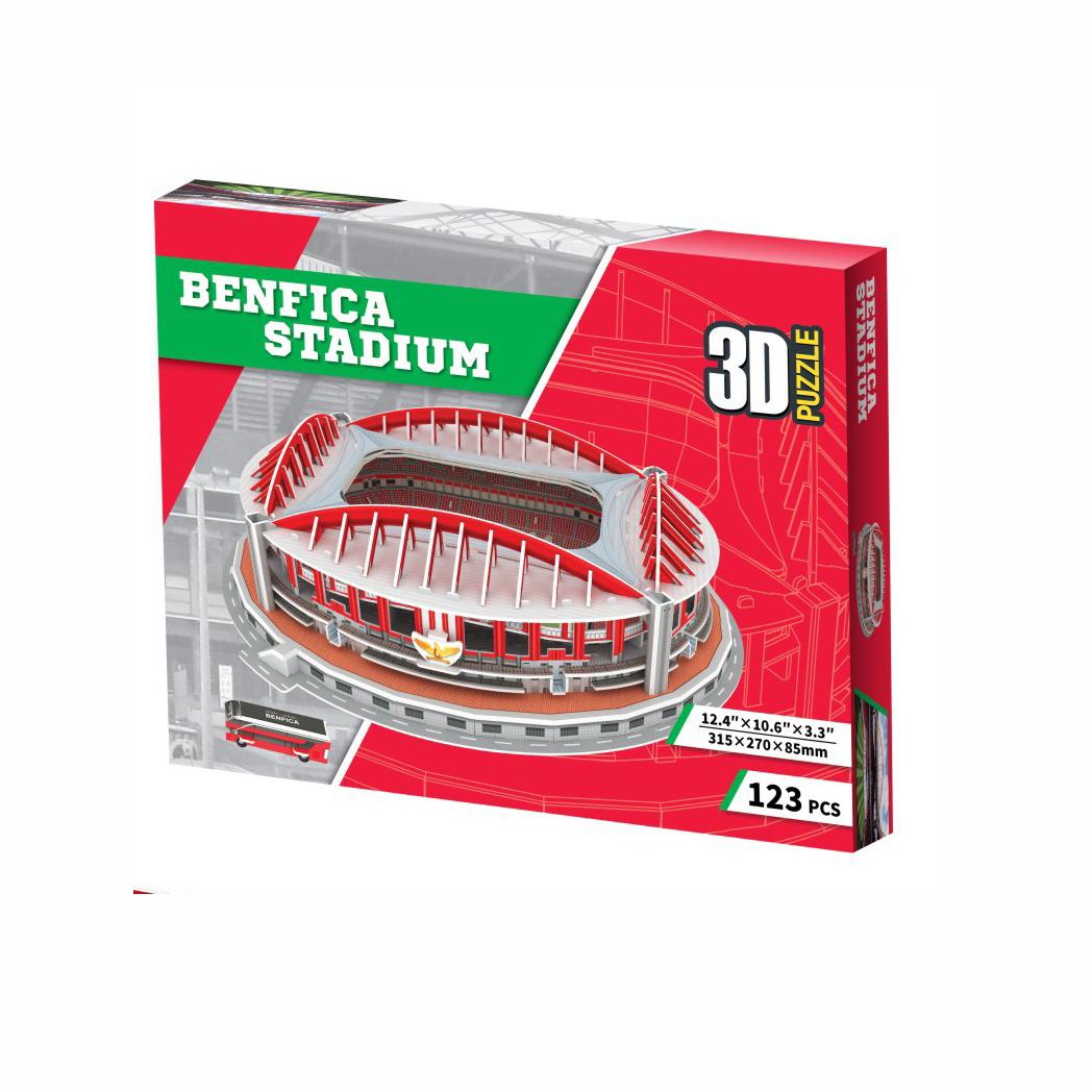 

Benfica DIY Футбольный Стадион 3D Бумажный Пазл - 3D Модель Пазла, Украшения и Подарки для Футбольных Фанатов 31 * 27 * 8.5 123 Детали