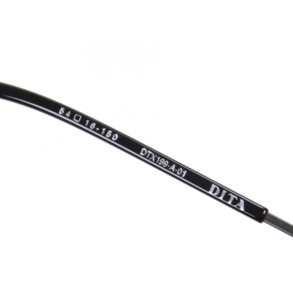 Pristine DITA Glasses ARTEKA Arteka Two Bridges Cancer metallic mens DTX199-A-01 Used