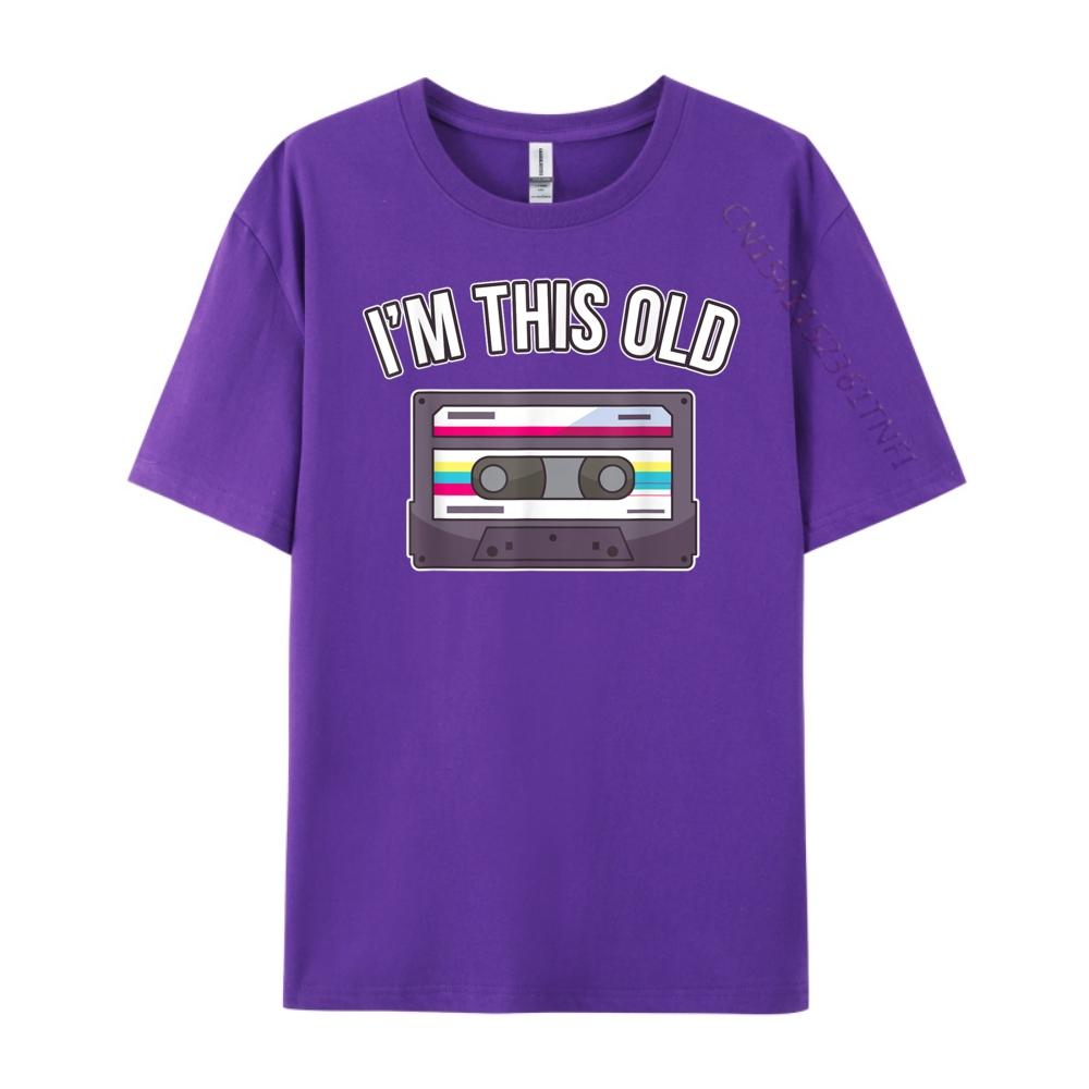 I M This Old Birthday Cassette Tape New T Shirt Christmas Graphic T Shirt Comfortable Tshirts Thanksgiving