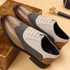 Fashion Luxury Men Dress Shoes Retro Brogue Shoes for Men Comfortable Business Casual Footwear High Quality Men Party Wedding Shoes 2025