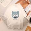 Korean Fashion Tees Summer Kawaii T-shirt Japanese Cartoon Cute Cat Short Sleeved Tshirt Pet Graphic Blouse Streetwear Clothes