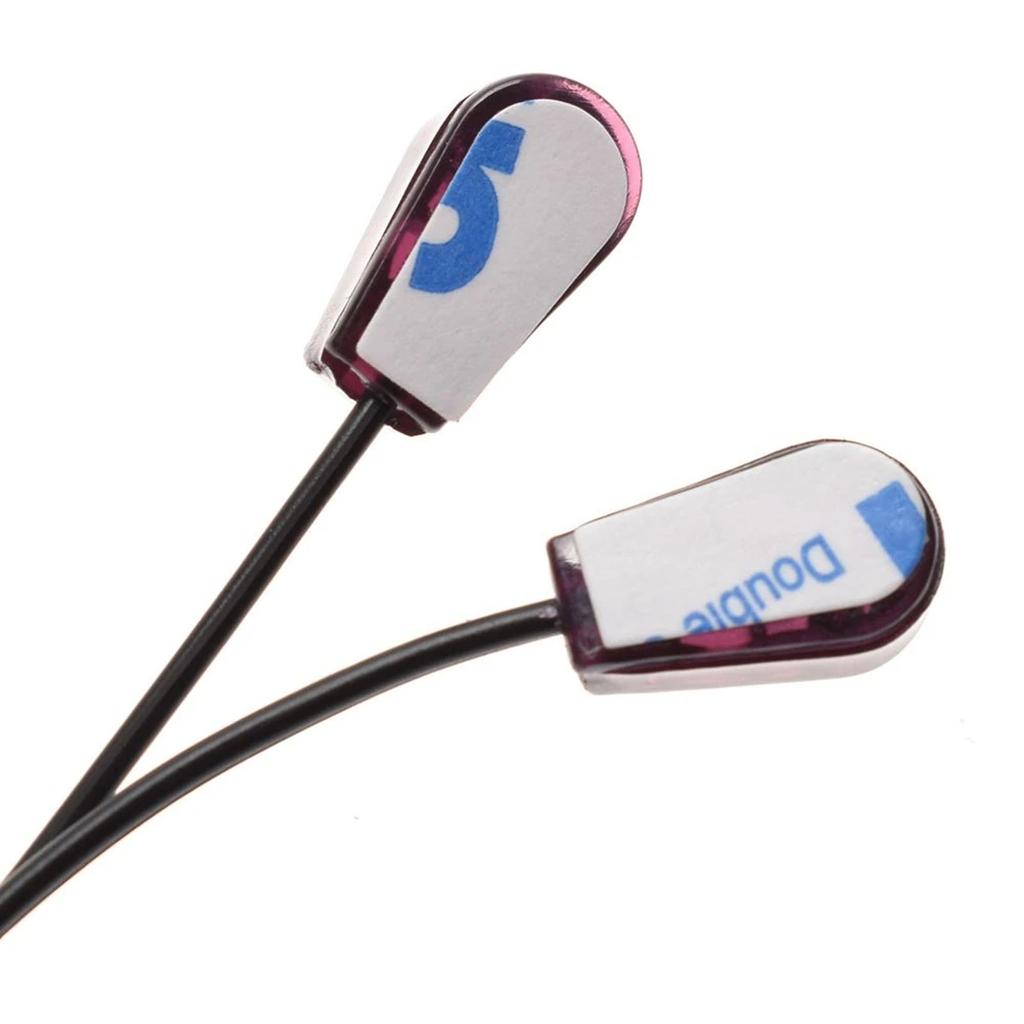 3.5mm Dual IR Infrared Remote Control Receiver Extension Cable for TV Set IR Receiver Emitter Extender Repeater System