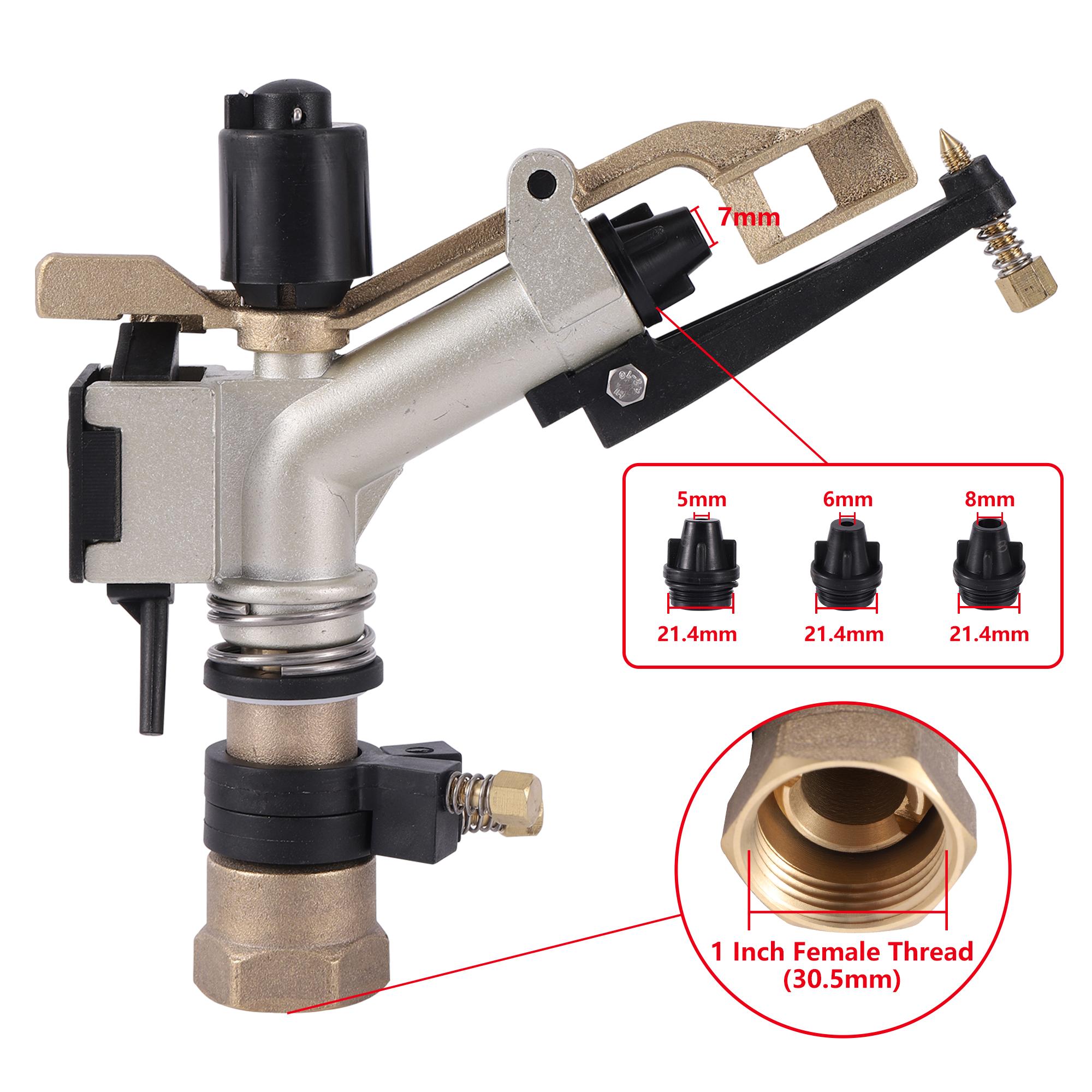 1 1.5 agricultural spray gun garden irrigation watering sprinkler garden water gun Spray radiu16~29m