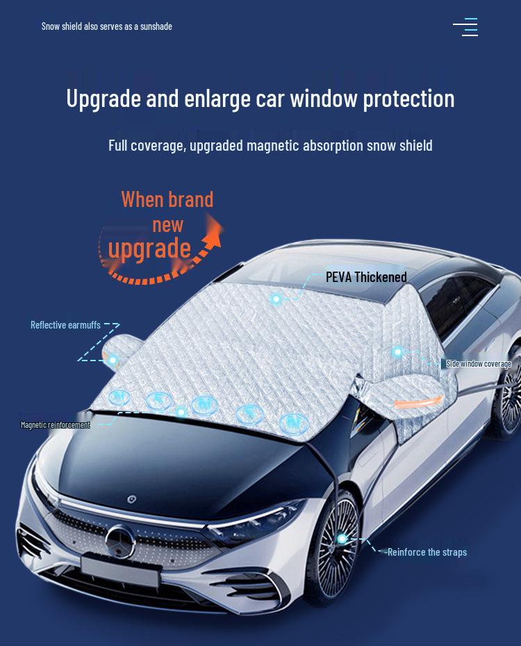 BYD Qin/Han/Song Plus DMI Yuan Tang Car Windshield Sunshade & Frost Shield