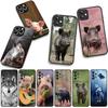 Schwein Wildschwein Wolf Handyhülle Case für Samsung Galaxy S25 S24 S22 S23 FE Ultra Plus A56 A05 A06 A15 A16 A55 S7 Edge Hülle