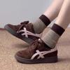 Niche retro gray women's summer new platform sports casual board shoes