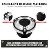 Motorcycle Oil Tank Cover Metal Fuel Tank Right-hand Thread Gas Cap For Harley Softail Fat Boy Sportster XL 883 1200 Dyna FLHR
