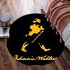 Johnnie Walker Round Rug for Livingroom,Bedroom, Palyroom, Chair Rug, Area Rug, Circle Carpet, Fan Christmas Gift