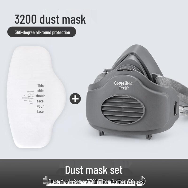 Ally Industrial Rubber Dust Mask