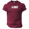 Beast T Shirt Gym Clothing Bodybuilding Training Workout Boxing Gorilla Mma Top