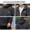 Jeep Men's Outdoor Hooded Windbreaker Jacket