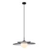 Lampa Wisząca Alison 1 E27 Czarny Italux Mdm-4001/1 Bk