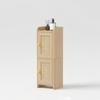 Tall Bathroom Storage Cabinet Slim for Powder Rooms