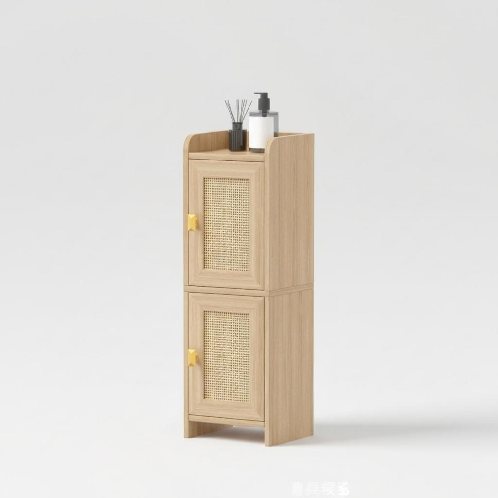 Tall Bathroom Storage Cabinet Slim for Powder Rooms