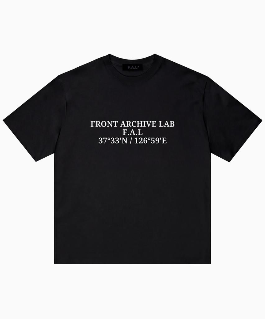 Peulonteuakaibeulaeb Coord Oversized Short Sleeve T-Shirt [Black]
