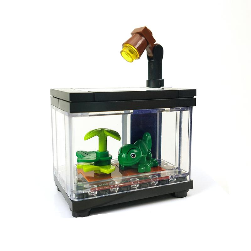 

Fish Tank Living Room Fitting Major Brand Playthings Construction Brick Timeless Collections Assembled Brick Handmade Design