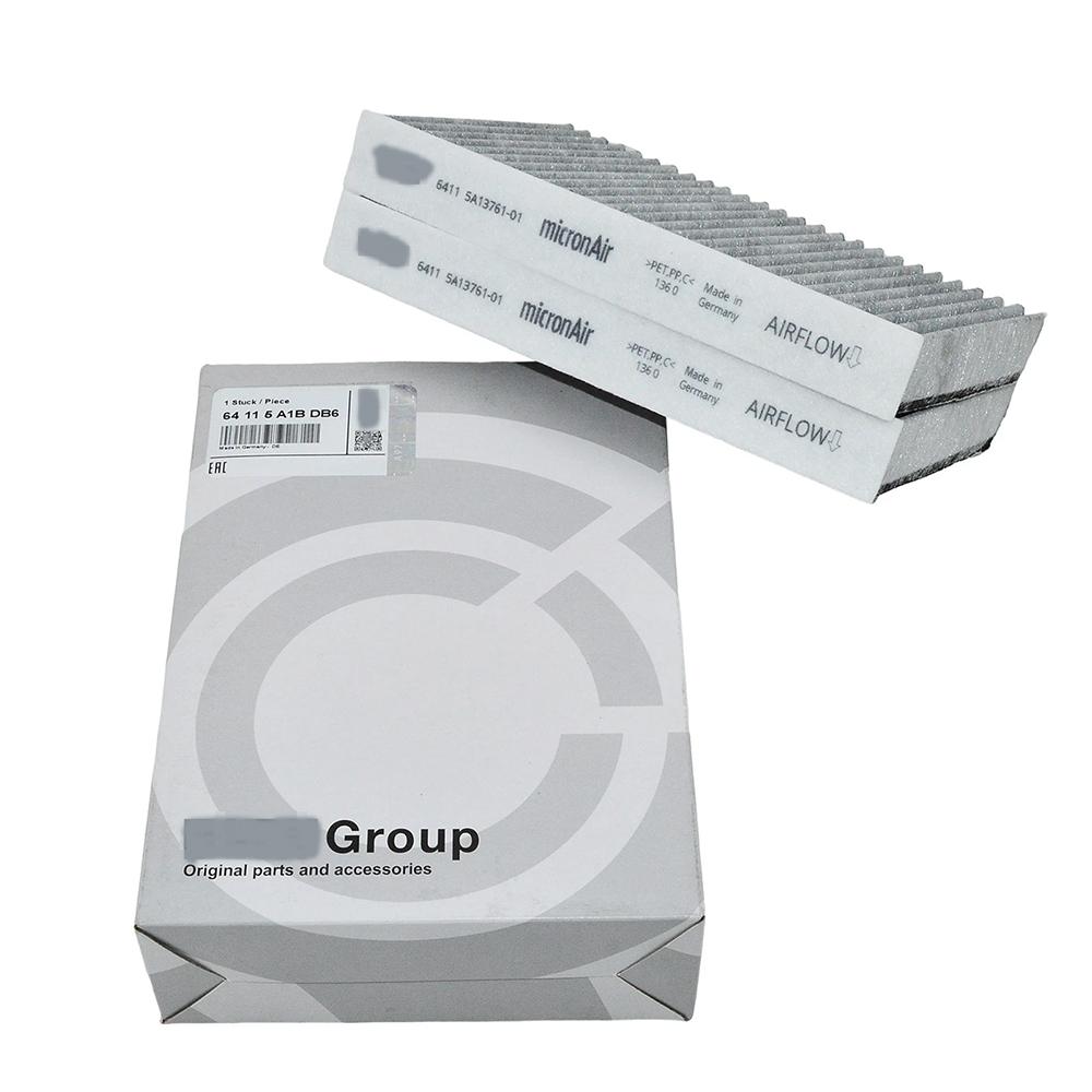 64115A1BDB6 64115A1BDB7 Cabin Air Filter For BMW G12 G30 G15 G31 G07 G05 G06 G11 64116996208 64116996209 64116996200 Air Filters 7