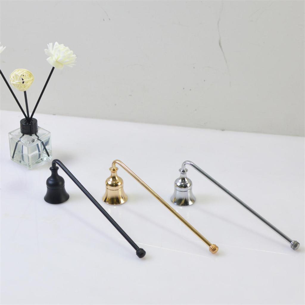 Candle Extinguishing Tool Candles Stopper Polished Surface Bell Shaped Extinguish Cover for Candle Lovers Accessories for Aromatherapy