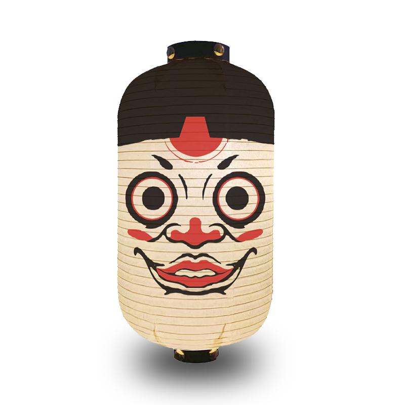 Japanese Style Hanging Lanterns Gothic Ghost Face Lantern Festivals Party Sushi Bar Izakaya Decor Advertising Sign