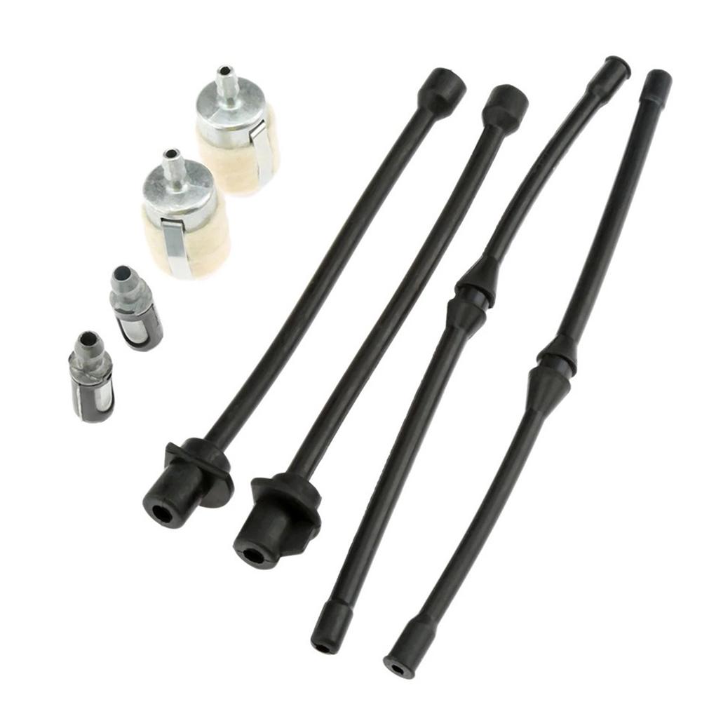 8 Unit Fuel and Oil Line Replacement Kit for 52CC 58CC Chainsaw Fit 4500 5200 5800 Models Engine Service and Component Swap