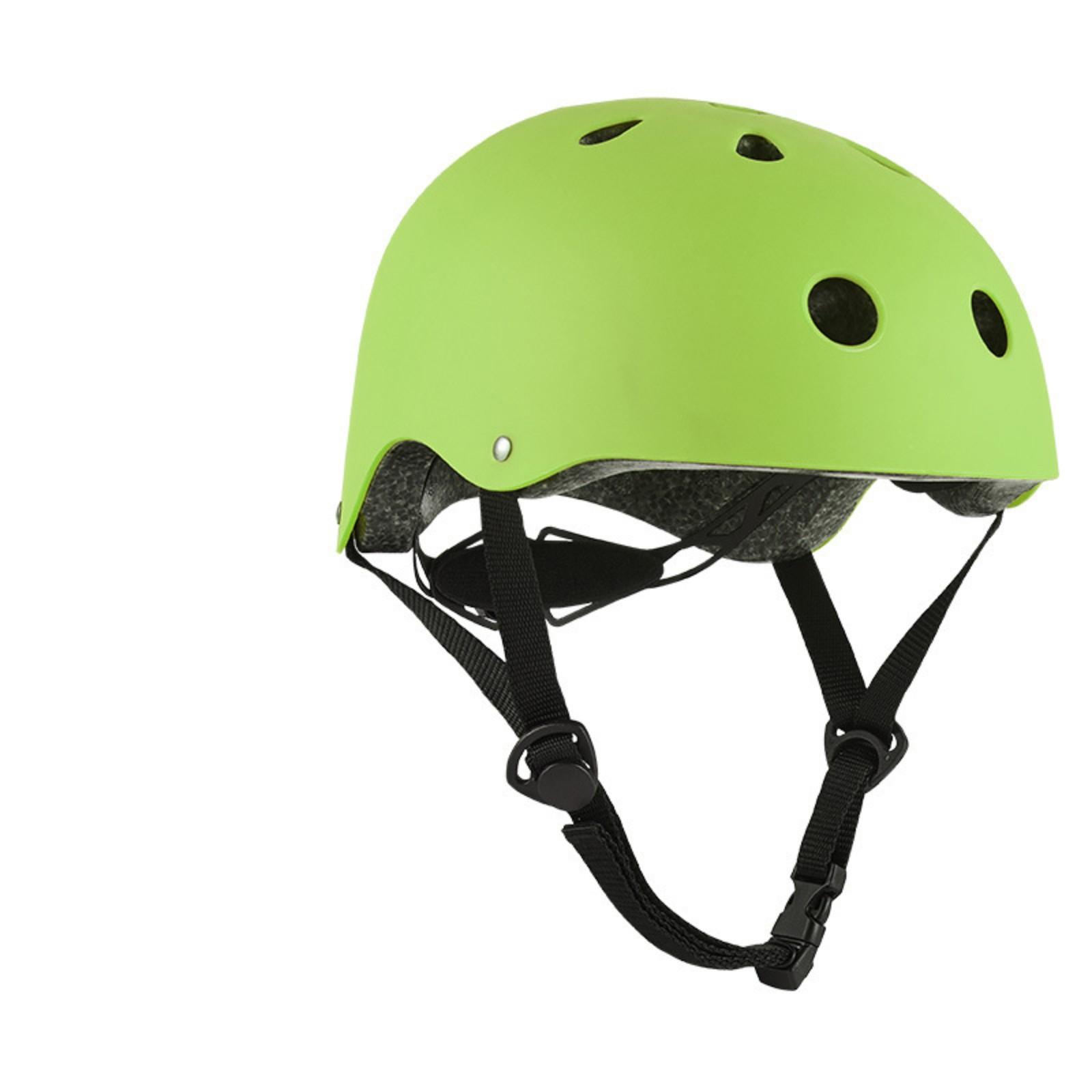 

Спортивный шлем для езды на велосипеде для взрослых и детей, для катания на роликах, скейтборде, балансировки автомобиля, шлем для катания на коньках, скалолазания, рафтинга S зелёный