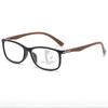 Trendy Progressive Multifocal Reading Glasses Anti-blue Light Hyperopia Eyewear for Men Women Retro Fashion Presbyopic Glasses