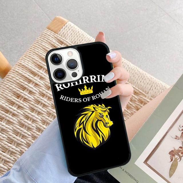 Rider of Rohan Phone Case For iPhone 16 15 14 Plus XR XS 11 12 13 Pro Max Soft Bumper Shell Cover Coque
