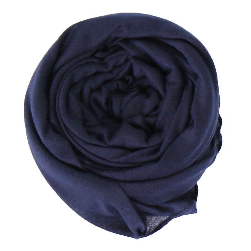 Muslim Hijab Jersey Scarf Soft Solid Shawl Headscarf Foulard Femme Musulman Islam Clothing Arab Wrap Head Scarves Hoofddoek