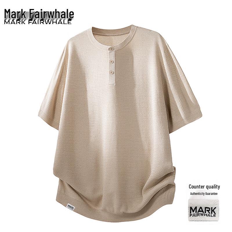 Mark Fairwhale Men's Casual Short Sleeve Knit T-Shirt