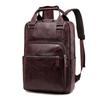 Zaino Uomo Tesoro Zaino Casual Borsa da Viaggio Uomo Tendenza Moda Borsa per Computer Borsa in Pelle Grande Capacità Borsa a Mano da Lavoro