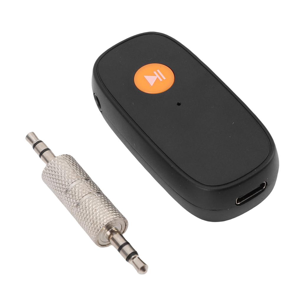 Bluetooth 5.3 Audio-Adapter 3,5 mm AUX-Stecker Drahtloser Audio-Empfänger und -Sender für Auto Heim-Stereoanlage