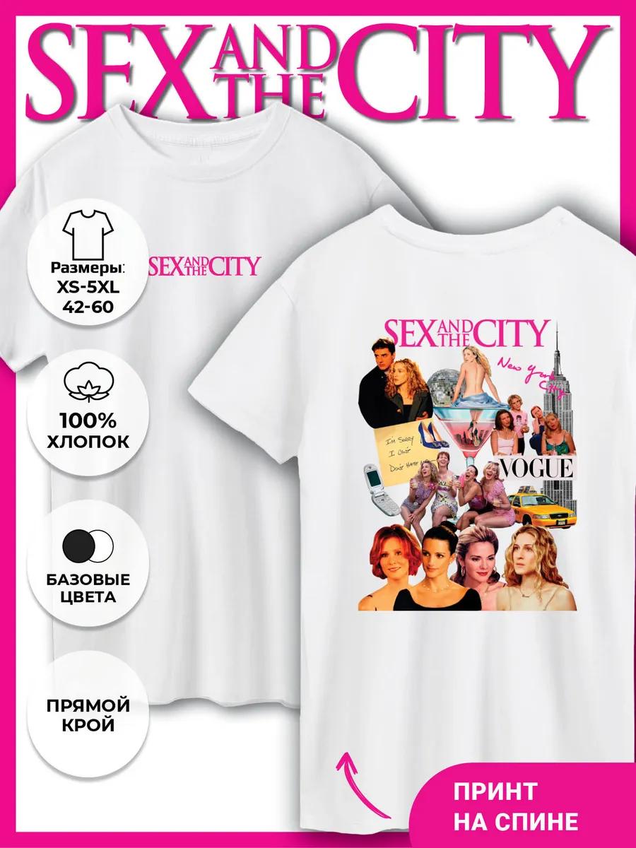 Straight Printed T-shirt - Sex and the City 2XL
