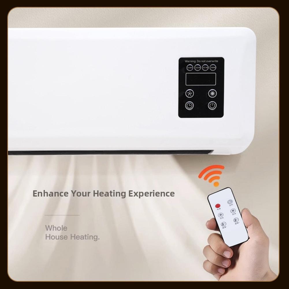 Air Conditioning Fan Wall Mounted AC Energy Efficient Air Conditioner Hvac System Energy Saving Compact Space Saving