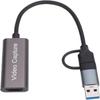 USB Type Game Capture Device 1080P 60FPS HD to USB Adapter Compact Video Capture Card  Recording