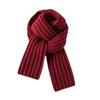 Couple Winter Scarf Warm Thick Knitted Long Scarf Solid Color Soft Large Wrap Outdoor Indoor Cold Weather Neck Warmer