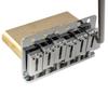 Musiclily Ultra BV019 Vintage Tremolo Unit Bridge with Modern Brass Chrome Finish 11.2mm 6-point Saddles,