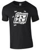 Pew Pew Star Wars Inspired Funny Gift Unisex Kids/adults Top T-shirt MAY 4TH
