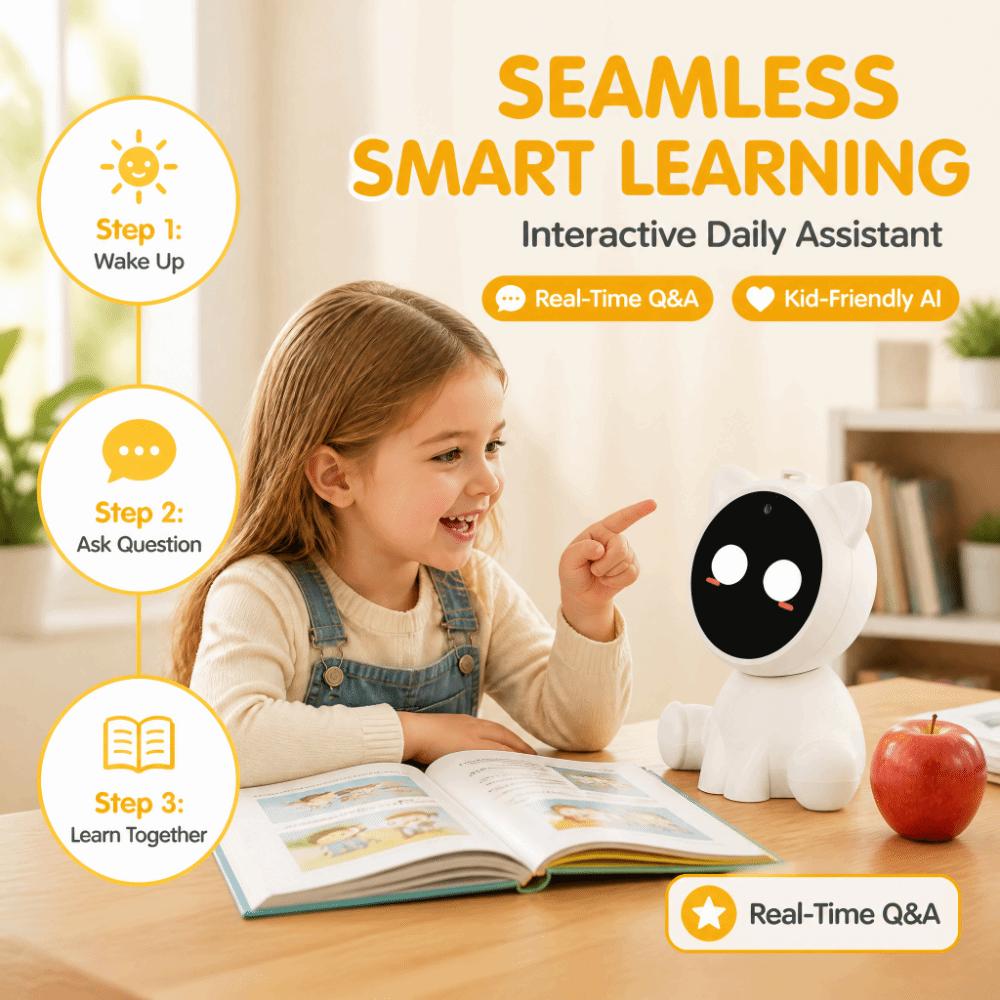 AI Intelligent Dialogue AI Robot Smart Photo Recognition Visual Recognition Robot Educational Play