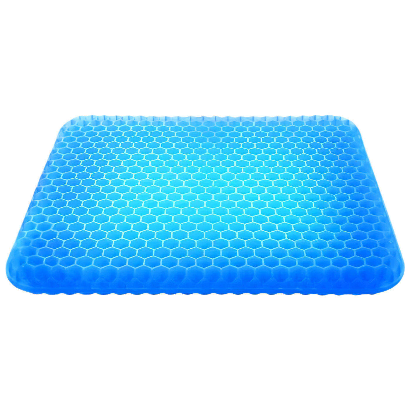 Honeycomb Gel Cushion Office Seat Cushion Thickened Enlarged Pad For Home Office Car Chair Daily Household Seat Use Other&Four Seasons синий