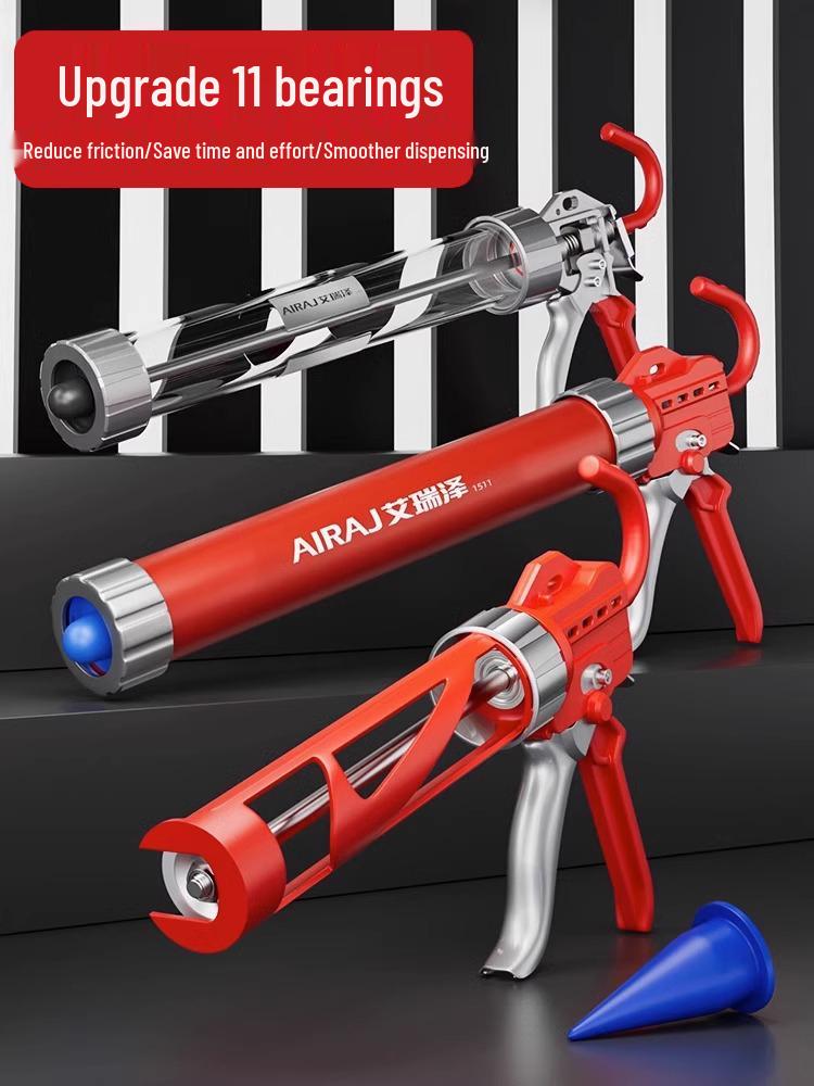 Arrizo Automatic Glue Gun - Effort-Saving, Structural Adhesive & Caulking Tool for Sealing and Decoration.