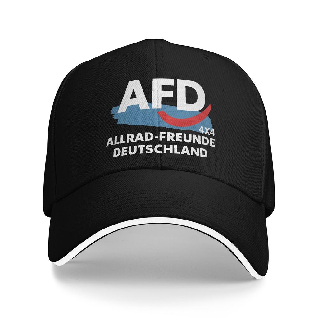 Aufkleber AfD Logo Baseball Cap Outdoor Sports Sun Visor Trucker Hat FeUnisex Unisex Fashion Print Snapback Cap