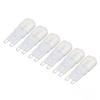 6Pcs G9 LED Light Bulbs Dimmable 3W Energy Saving 360 Degree Light Light Bulb for Ceiling Lamps and Pendant Lamps White