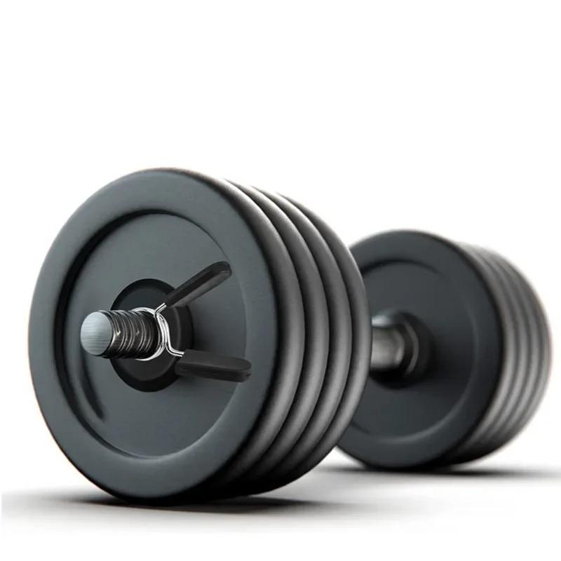 Set of 25mm28mm30mm Barbell Clip Spring Collar Clip Gym Weights Dumbbell Lock Standard Weightlifting Kit Barbell Lock