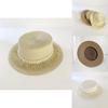 Women's Vintage Pearl Tassel Sun Hat French Retro Wide Brim Straw Hat