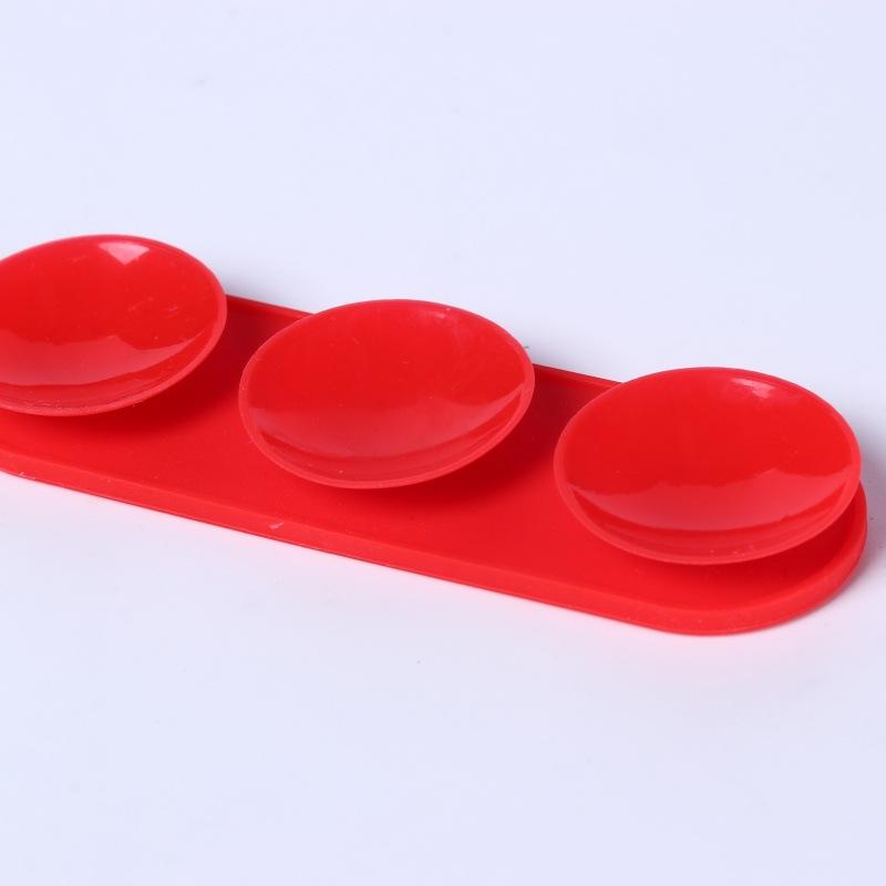 Silikonowe Zabawki Sensoryczne Zabawki na Przyssawki Dziecięce Kamienie Sensoryczne Teksturowane Zabawki Fidget do Redukcji Stresu Unisex - Prezenty Świąteczne