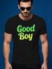 Good Boy Grafik T-Shirt Grafisches Lässiges T-Shirt - Sommer Sh...