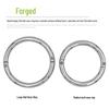 Stainless Steel & Carbon Steel Bull Nose Breeding Traction Ring and Pliers for Cattle Restraint.