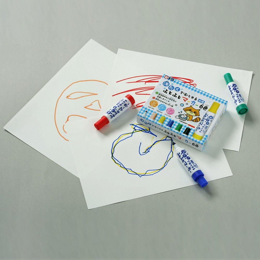 Sakura Single Blue Cray-Pas Water-Based Marker, Washable, Color, MK-L#36,