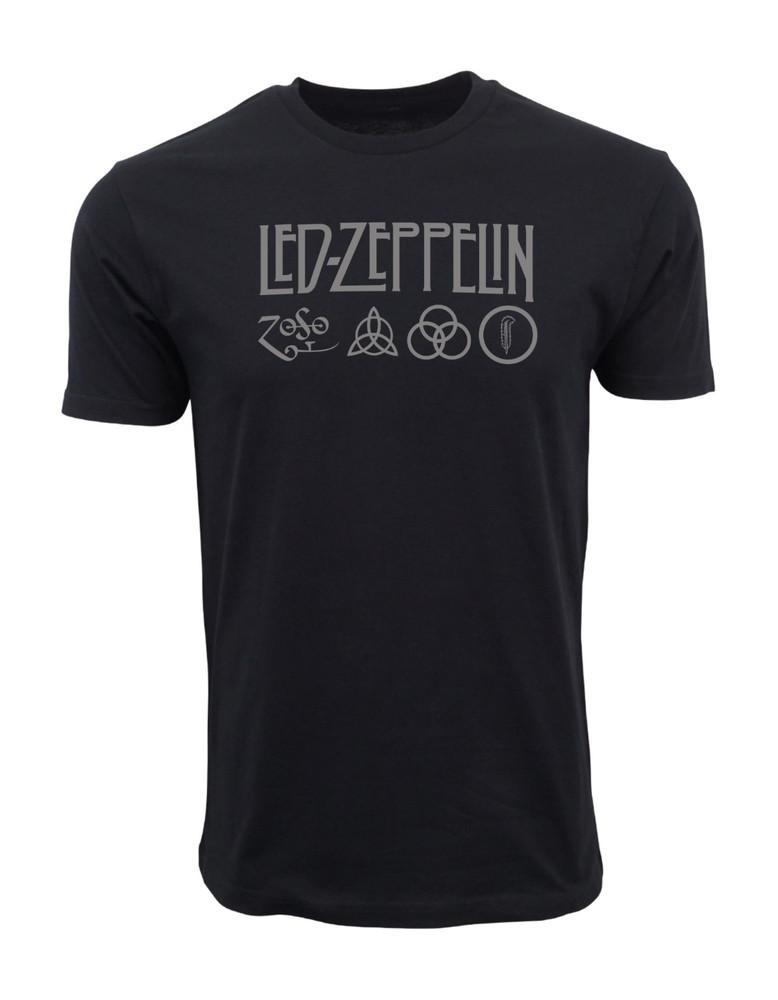 Футболка с логотипом LED ZEPPELIN ZOSO Унисекс XXL